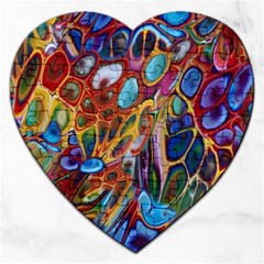 Colored Summer Jigsaw Puzzle (heart)