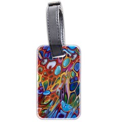 Colored Summer Luggage Tag (two Sides) by Galinka