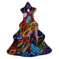 Colored Summer Christmas Tree Ornament (two Sides) by Galinka