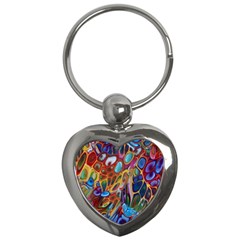 Colored Summer Key Chain (heart) by Galinka