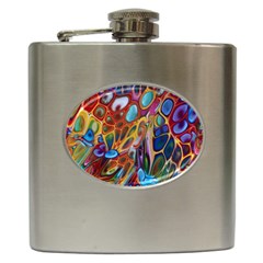 Colored Summer Hip Flask (6 Oz) by Galinka