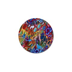 Colored Summer Golf Ball Marker by Galinka