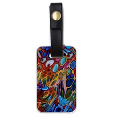 Colored Summer Luggage Tag (one Side) by Galinka