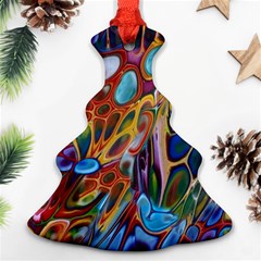 Colored Summer Christmas Tree Ornament (two Sides)