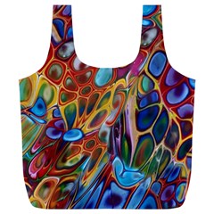 Colored Summer Full Print Recycle Bag (xl) by Galinka