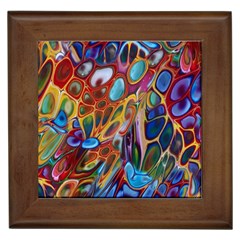 Colored Summer Framed Tile