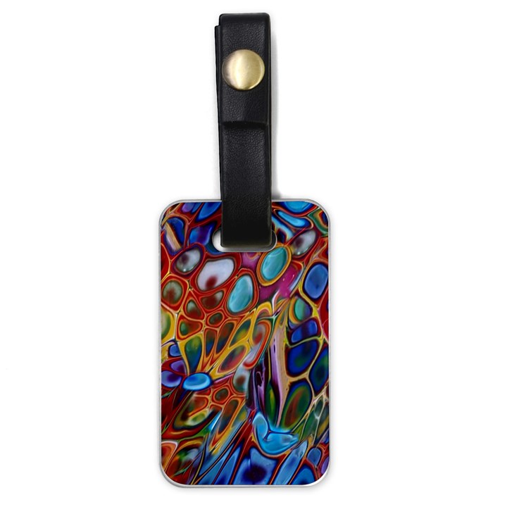 Colored summer Luggage Tag (one side)