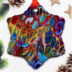 Colored Summer Ornament (snowflake)