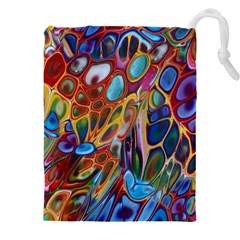 Colored Summer Drawstring Pouch (5xl) by Galinka