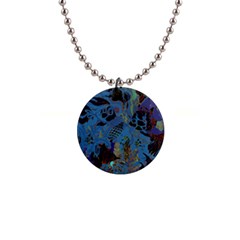 Undersea 1  Button Necklace