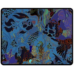 Undersea Fleece Blanket (medium) 