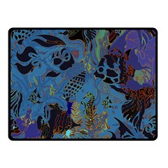 Undersea Double Sided Fleece Blanket (small)  by PollyParadise