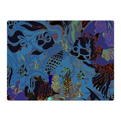 Undersea Double Sided Flano Blanket (mini)  by PollyParadise