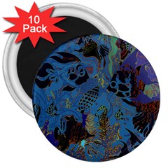 Undersea 3  Magnets (10 Pack)  by PollyParadise