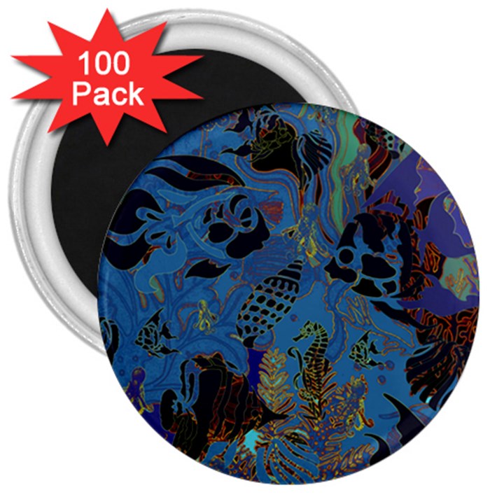 UnderSea 3  Magnets (100 pack)