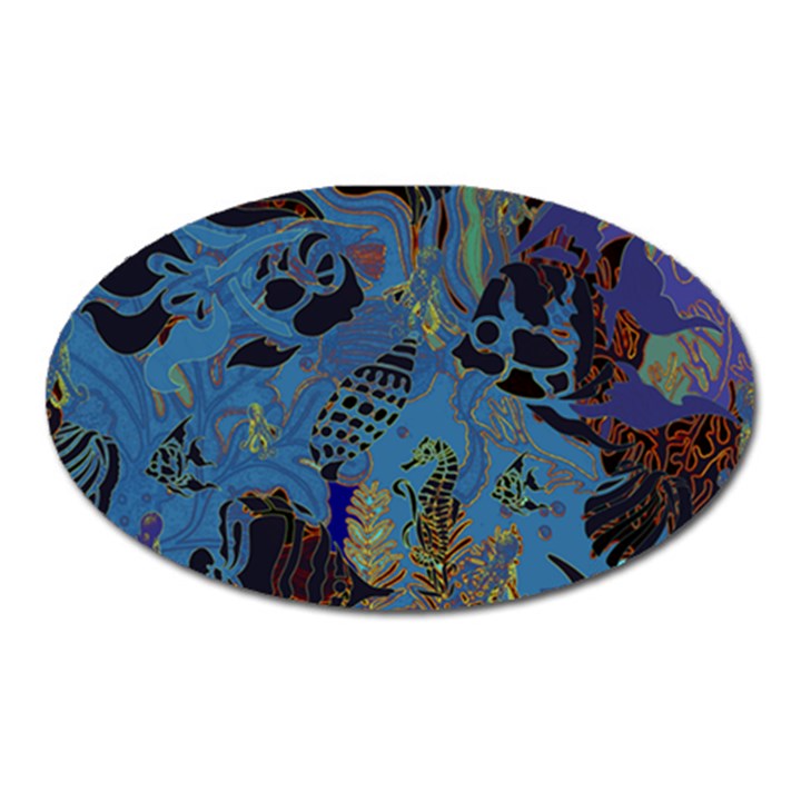 UnderSea Oval Magnet