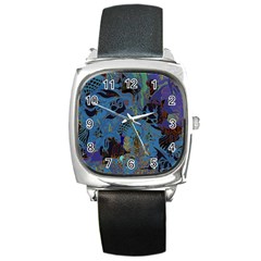 Undersea Square Metal Watch