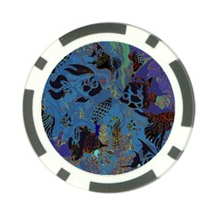 Undersea Poker Chip Card Guard (10 Pack) by PollyParadise