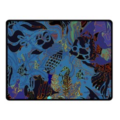 Undersea Fleece Blanket (small) by PollyParadise