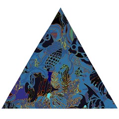 Undersea Wooden Puzzle Triangle by PollyParadise