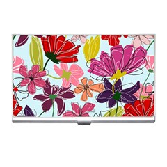 Flower pattern Business Card Holder