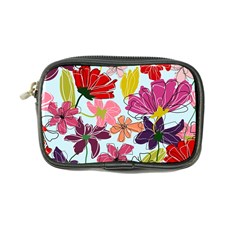 Flower Pattern Coin Purse by Galinka