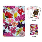 Flower pattern Playing Cards Single Design (Rectangle) Back