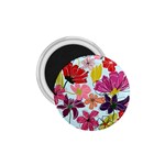 Flower pattern 1.75  Magnets Front