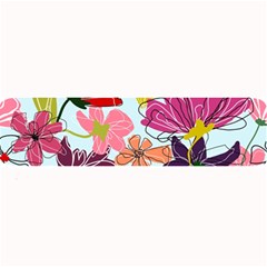 Flower Pattern Large Bar Mats by Galinka