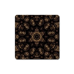 Bronze Age Mandala Square Magnet by MRNStudios