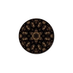 Bronze Age Mandala Golf Ball Marker by MRNStudios