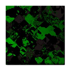 Cyber Camo Tile Coaster by MRNStudios