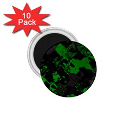 Cyber Camo 1 75  Magnets (10 Pack)  by MRNStudios