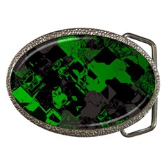 Cyber Camo Belt Buckles by MRNStudios