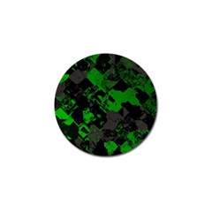 Cyber Camo Golf Ball Marker by MRNStudios