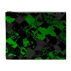 Cyber Camo Cosmetic Bag (xl) by MRNStudios