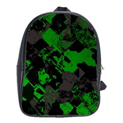 Cyber Camo School Bag (large) by MRNStudios