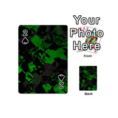 Cyber Camo Playing Cards 54 Designs (mini) by MRNStudios