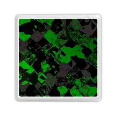 Cyber Camo Memory Card Reader (square) by MRNStudios