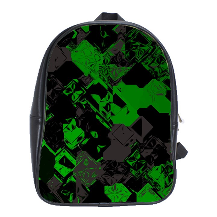 Cyber Camo School Bag (XL)