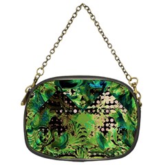 Peacocks And Pyramids Chain Purse (one Side) by MRNStudios