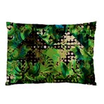 Peacocks And Pyramids Pillow Case (Two Sides) Front