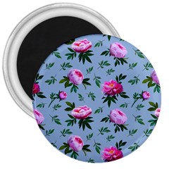 Delicate Peonies 3  Magnets by SychEva