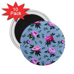 Delicate Peonies 2 25  Magnets (10 Pack)  by SychEva