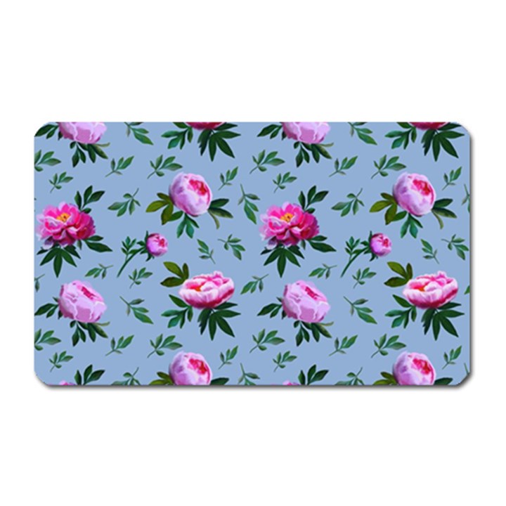 Delicate Peonies Magnet (Rectangular)