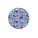 Delicate Peonies Hat Clip Ball Marker (4 pack) Front