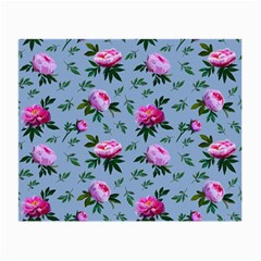 Delicate Peonies Small Glasses Cloth by SychEva