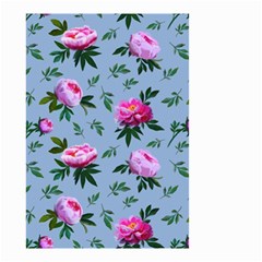 Delicate Peonies Small Garden Flag (two Sides) by SychEva