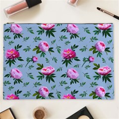 Delicate Peonies Cosmetic Bag (xxl) by SychEva