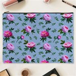 Delicate Peonies Cosmetic Bag (XXXL) Front